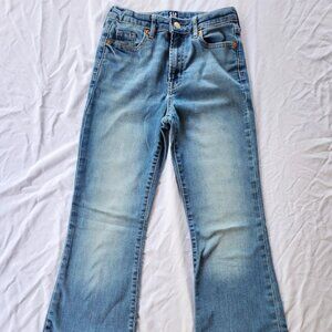 Girls Gap Denim Slim 70's Flare Size 14